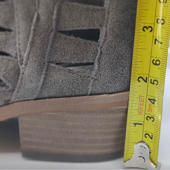 Vince Camuto Peera Gray Suede
Cutout Booties - Picture 9 of 9